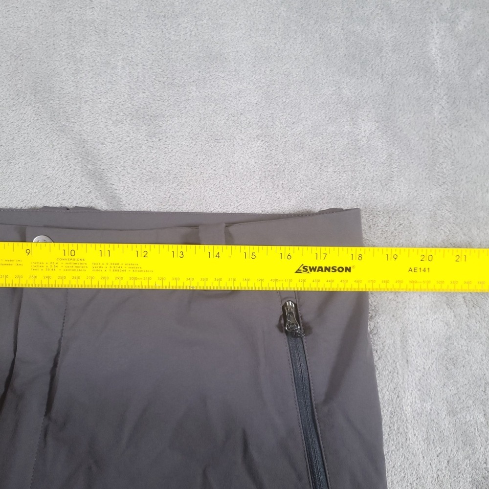 REI Co-op Activator Pants Mens 36x32 Gray Nylon Stretch Hiking Performance Cargo - Picture 4 of 9